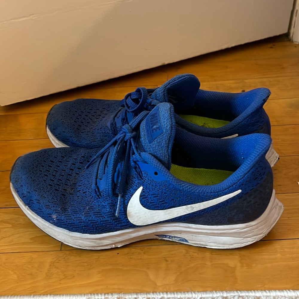 Blue Nike Running Shoes